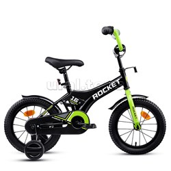 Велосипед 16" Rocket Phoenix, цвет черно/зеленый UT-16.PHOENIX.BK/GN.25