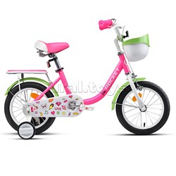Велосипед 14" Rocket Bella, цвет розовый UT-14.BELLA.PK.26