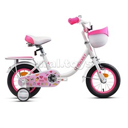 Велосипед 12" Rocket Bella, цвет белый UT-12.BELLA.WT.26