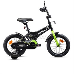 Велосипед 14" Rocket Phoenix, цвет черно/зеленый UT-14.PHOENIX.BK/GN.26