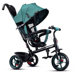 Велосипед трехколесный Rocket 136-GN, колеса EVA 10"/8", цвет зеленый UT-RO136-GN