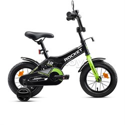 Велосипед 12" Rocket Phoenix, цвет черно/зеленый UT-12.PHOENIX.BK/GN.26