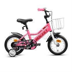 Велосипед 12" Rocket Basic, цвет розовый UT-12.BASIC.PK.26