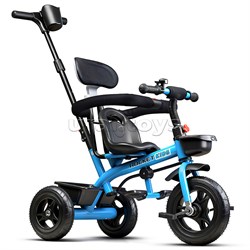 Велосипед трехколесный Rocket 188NEW-BL, колеса EVA 10"/8", цвет голубой UT-188NEW-BL