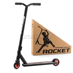 Самокат трюковый ROCKET,колеса PU/алюминий 100 мм,ABEC 7 UT-R0064.RD