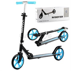 Самокат 2-х кол., синий, PU/ 200 мм, ABEC 7, в коробке UT-U035608Y