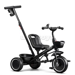 Велосипед трехколесный Rocket 107NEW, колеса EVA 10"/8", цвет черный UT-XEL-107NEW-BK