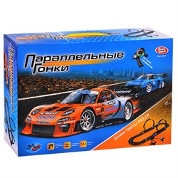 Автотрек "Параллельные гонки" в коробке UT-870