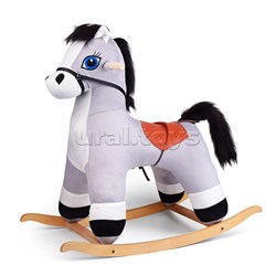 Качалка Конь Вегас, музыкальная, цвет серый UT-98070601