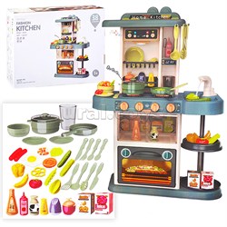 Игровой набор кухня "Жарим, парим!" (свет, звук) 38 предметов, в коробке UT-889-185