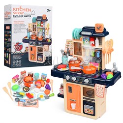 Игровой набор кухня "Маленький шеф" цвет синий, в коробке UT-MJL-909B