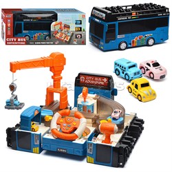 Автобус-Трек "Строитель-2" в коробке UT-SJ680C-1