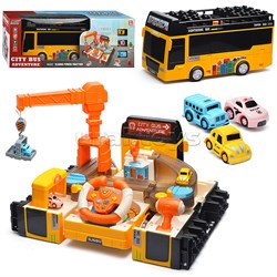 Автобус-Трек "Строитель" в коробке UT-SJ680B-1