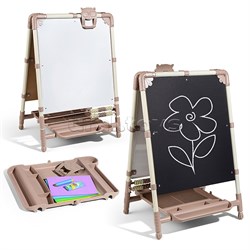 Мольберт «Доска знаний» двусторонний (бежевый-2) UT-М2Л/БЖ2