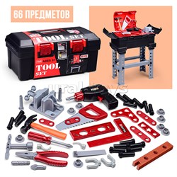 Набор интсрументов "Юный строитель" в коробке UT-T1803B