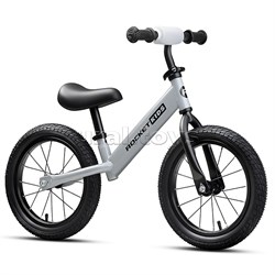 Беговел 14" Rocket R0045NEW-GR, колеса надувные, цвет серый UT-R0045NEW-GR