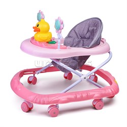 Ходунки "Утенок" (цвет розовый) UT-809Y-1