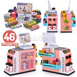 Игровой набор супермаркет "Универсам" (46 предметов) в коробке UT-668-138