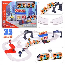 Трек "Городская железная дорога" в коробке UT-7733A