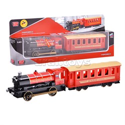 Поезд с вагоном (свет, звук) в коробке UT-10-038СТ