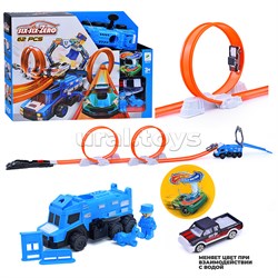 Трек-Катапульта "Полицейские гонки" в коробке UT-660-A97