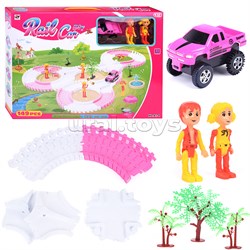 Автотрек гибкий "Rail car" (149 дет.) в коробке UT-A1-4