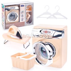 Бытовая техника "Стиральная машина" с аксессуарами (свет,звук) в коробке UT-A1001-3