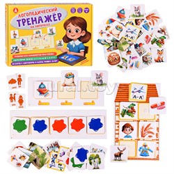 Тренажер логопедический на липучках UT-С-161