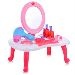 Игровой набор "Стилист" (столик) свет/звук, в чемодане UT-998A-5