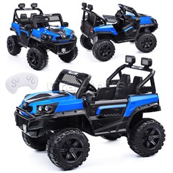 Электромобиль "Фиджи" на аккумуляторе, с р/у управлением, 12V4.5 двухприводный (синий) UT-U023408Y