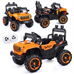 Электромобиль "Кросс" на аккумуляторе, с р/у управлением, в коробке (оранжевый) UT-U023393Y