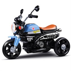 Электромобиль детский "Байк" (цвет синий) UT-FEY-903