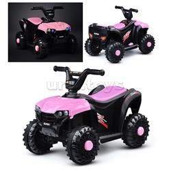 Квадроцикл "Супер квадро" на аккумуляторе, в коробке (розовый) UT-U014104Y