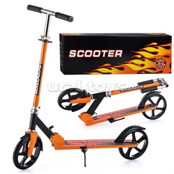 Самокат 2-х кол., оранжевый, PU/ 200 мм, ABEC 7, в коробке UT-U038447Y