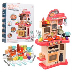 Игровой набор кухня "Мастер шеф" цвет розовый, в коробке UT-MJL-911