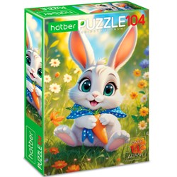 Пазл 104 Солнечный кролик 104ПЗ4_35538 Hatber. 093948
