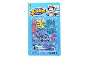 Конструктор шестерёнки "Genius" 41 деталь G-8057A-D