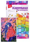 Набор для творчества Картина по номерам для малышей АНИМЕ 