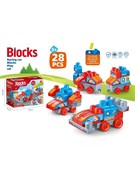 Конструктор №88108-877 для малышей/28дет/кор/29*7,5*22,5 88108-877