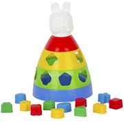 Пирамида с логическими фигурками 27 см У802 У802