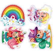 Пазл мягкий для малышей Фея и Единороги П-5806 П-5806