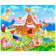 Пазл рамка с фигурными элементами Пряничный домик П20-9360 П20-9360