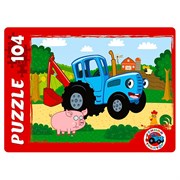 Пазл 104 Синий трактор П104-4884 П104-4884