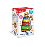 Музыкальная Пирамидка-неваляшка Тигренок (Люленьки) 2904