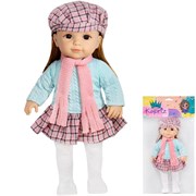 Кукла Miss Kapriz MK65016-2P, 33 см, мягконабивное тело, в пак. FCJ1338434