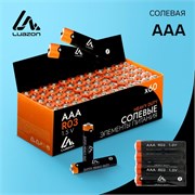 Батарейка солевая LuazON Heavy Duty, AAA, R03 (МИЗИНЬЧИКОВАЯ) 1740934