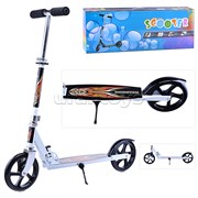 Самокат 2-х кол., черный, PU/ 200 мм, ABEC 7, в коробке U038174Y