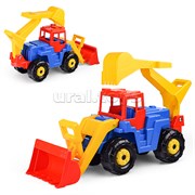 Трактор-экскаватор 