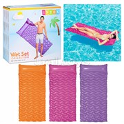 Матрас для плавания «Волна», 229 х 86 см, цвета МИКС, 58807EU INTEX UT-58807EU