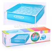 Бассейн каркасный, мини, 122х122х30 см 57173NP INTEX UT-57173NP